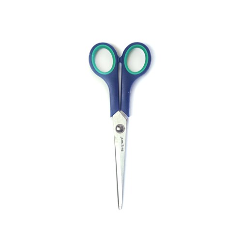 QUILL BELGRAVE SCISSORS SC2 178mm Soft Grip Green